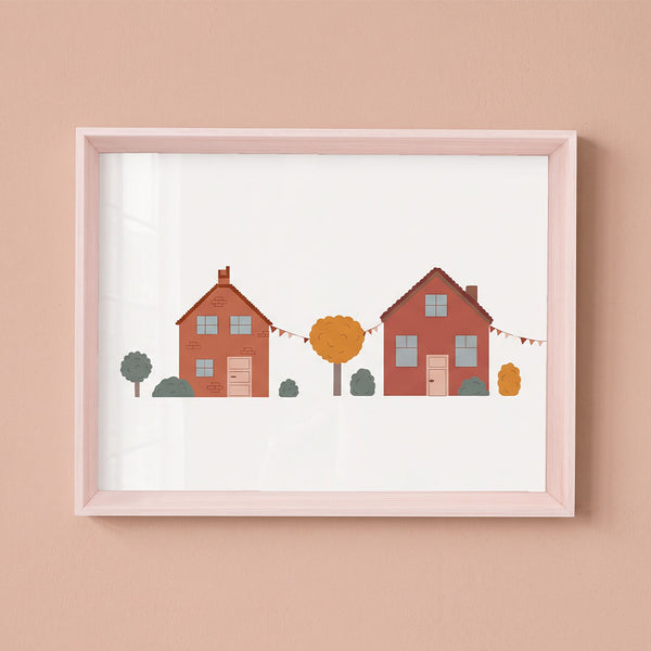 QUADRO TRIO CASINHA 01 - MOLDURANM