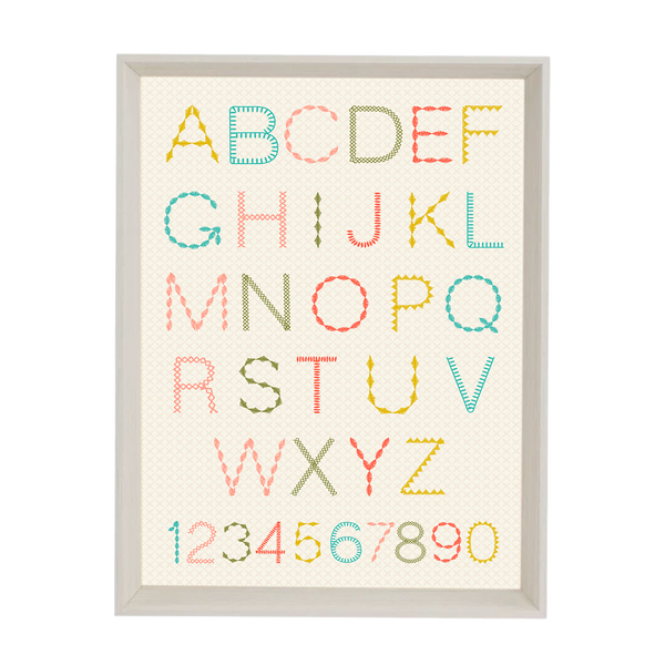QUADRO ABC PALITO (MOLDURANGG)