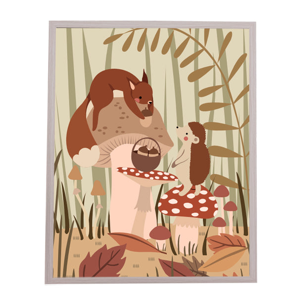 QUADRO FLORESTA ENCANTADA (MOLDURANM)