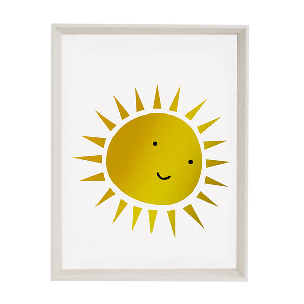 QUADRO SOL DOURADO (MOLDURANG)
