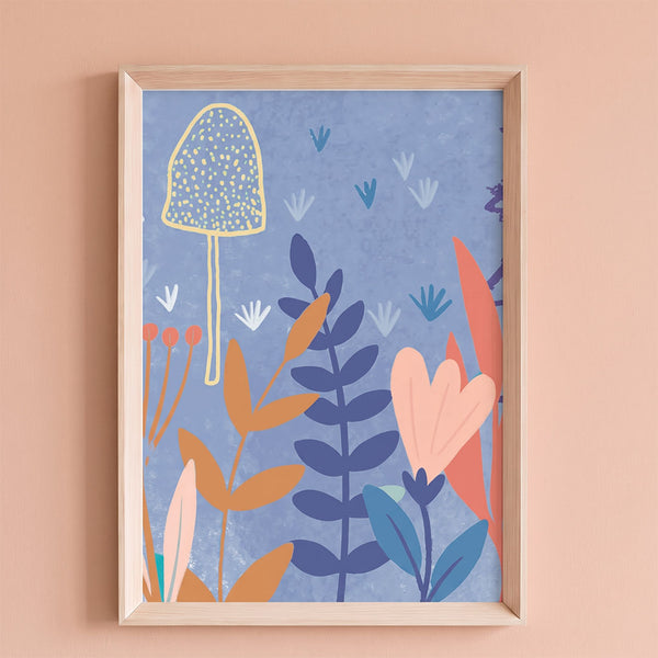 QUADRO FLORESTA M MAMA LOVES YOU (MOLDURANM)