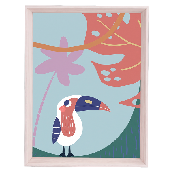 QUADRO TUCANO M MAMA LOVES YOU (MOLDURANM)