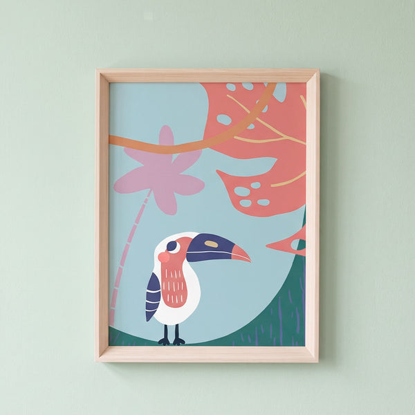 QUADRO TUCANO M MAMA LOVES YOU (MOLDURANM)