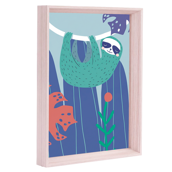 QUADRO PREGUICA M MAMA LOVES YOU (MOLDURANM)