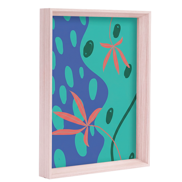QUADRO FLORES M MAMA LOVES YOU (MOLDURANM)