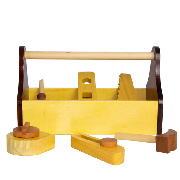 JOGO DE FERRAMENTAS DE MADEIRA PARA O PEQUENO MARCENEIRO