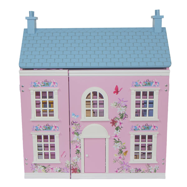 CASINHA JARDIM EUROPEU ROSA