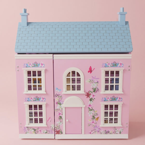 CASINHA JARDIM EUROPEU ROSA