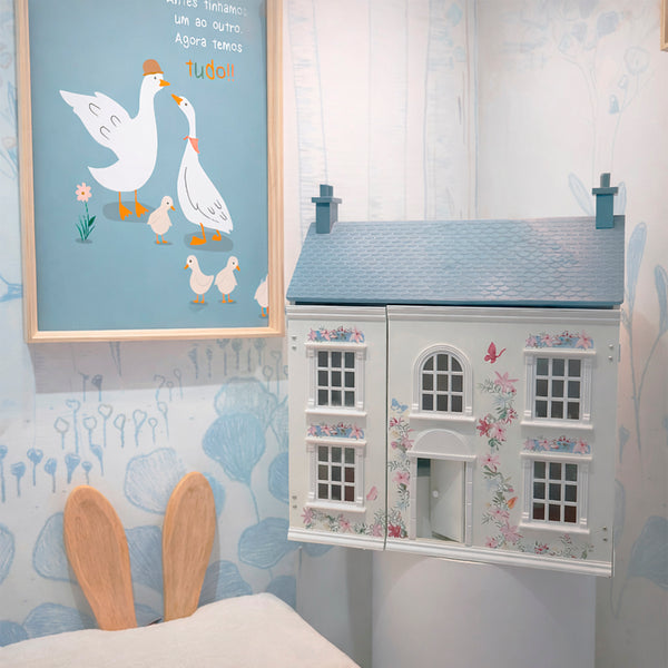 CASINHA DE BONECAS JARDIM EUROPEU
