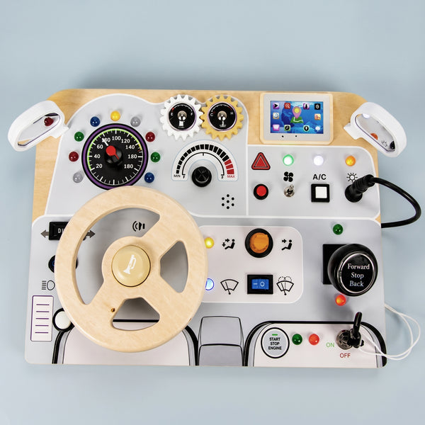 PAINEL DE CARRO INFANTIL INTERATIVO, BRINQUEDO PERFEITO PARA UNIR A DIVERSAO E O DESENVOLVIMENTO EM