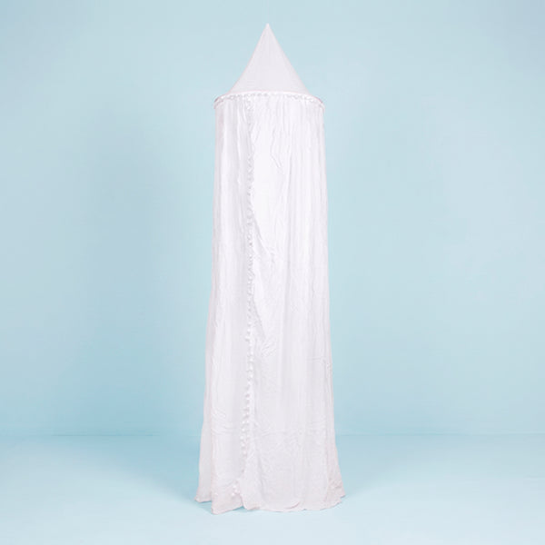 TENDA POMPOM BRANCA