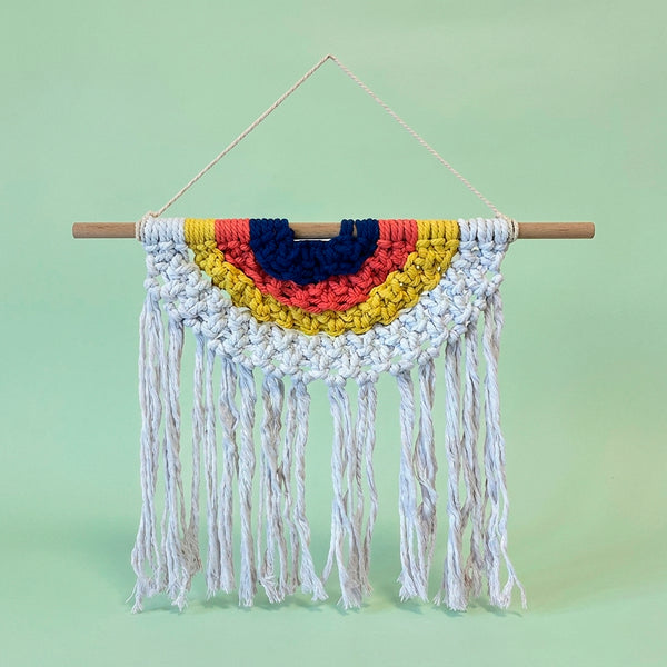 DECORACAO DE PAREDE EM CROCH� BRANCO