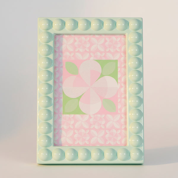 PORTA RETRATO BUBBLE VERDE 10X15