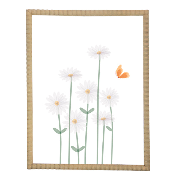 QUADRO BUBBLE MARGARIDA 40X30