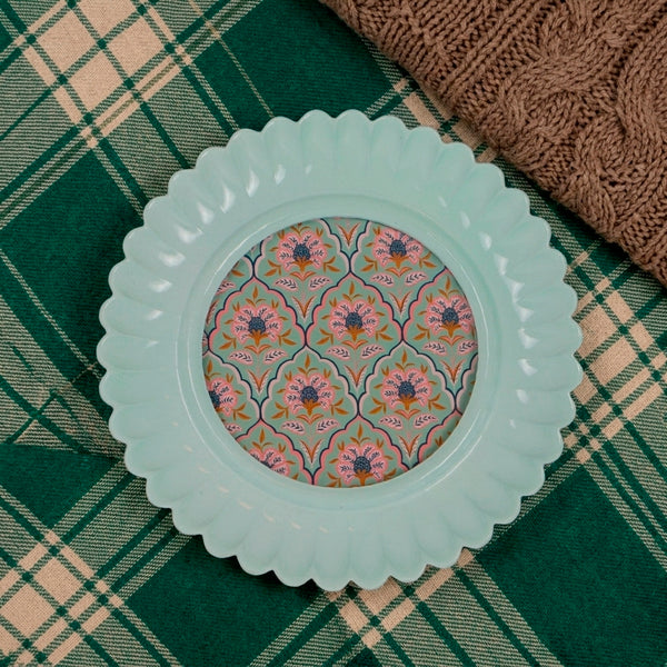 PORTA RETRATO MARGARIDA VERDE 10,5X10,5