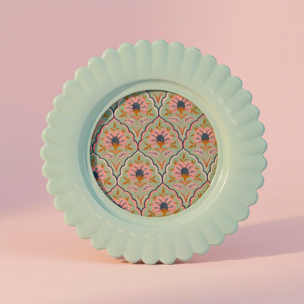 PORTA RETRATO MARGARIDA VERDE 10,5X10,5