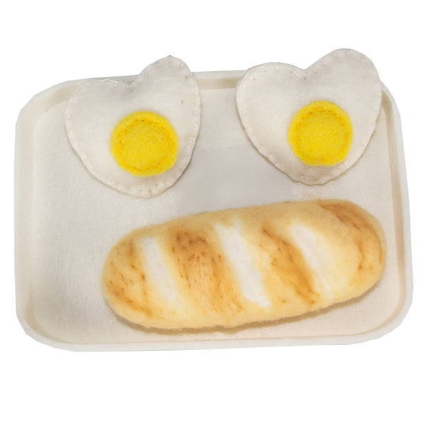 JOGO PAO E OVOS DE LA DE FELTRO (41462)