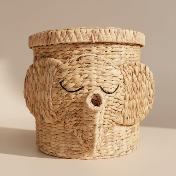 CESTO ELEFANTE ORGANIZADOR DE BRINQUEDOS