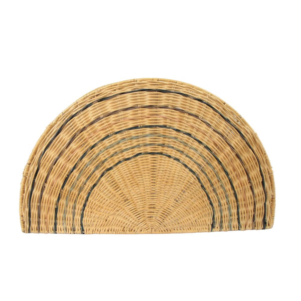 CESTO ARCO IRIS AZUL E AMARELO ORGANIZADOR DE BRINQUEDOS