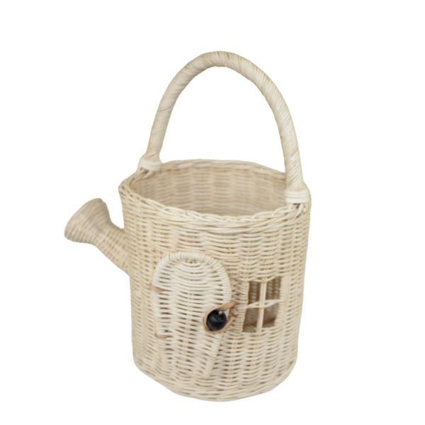 REGADOR PORTA ADORNO DE RATTAN