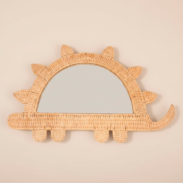 ESPELHO DINOSSAURO DE RATTAN