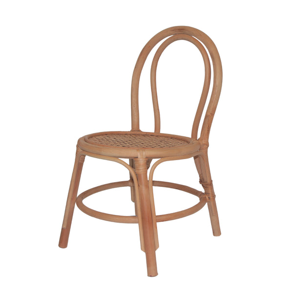 CADEIRA COZY DE RATTAN E BAMBU