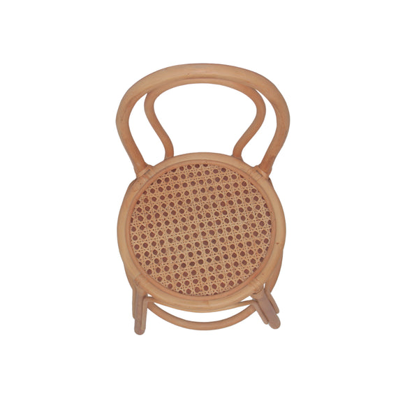 CADEIRA COZY DE RATTAN E BAMBU