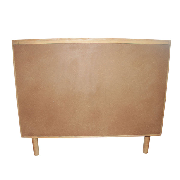 COMODA CONTORNO DE BAMBU E RATTAN