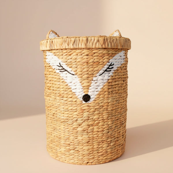 CESTO RAPOSA PINTADA ORGANIZADOR DE BRINQUEDOS