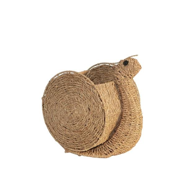 PORTA LIVRO CARACOL DE RATTAN