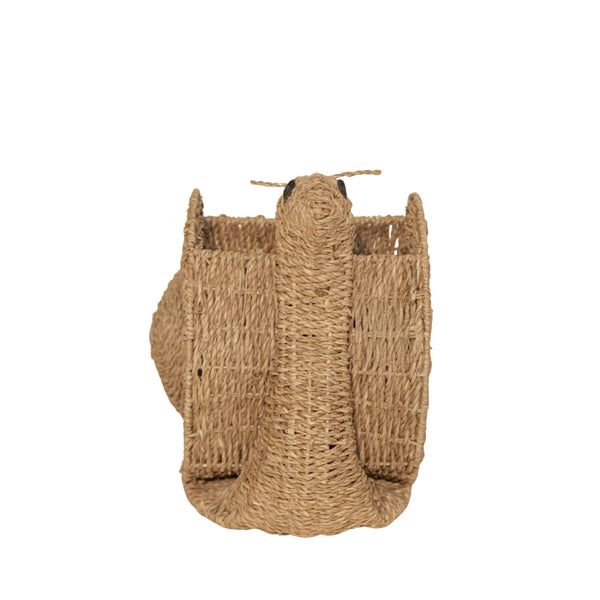 PORTA LIVRO CARACOL DE RATTAN