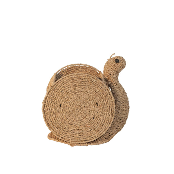 PORTA LIVRO CARACOL DE RATTAN