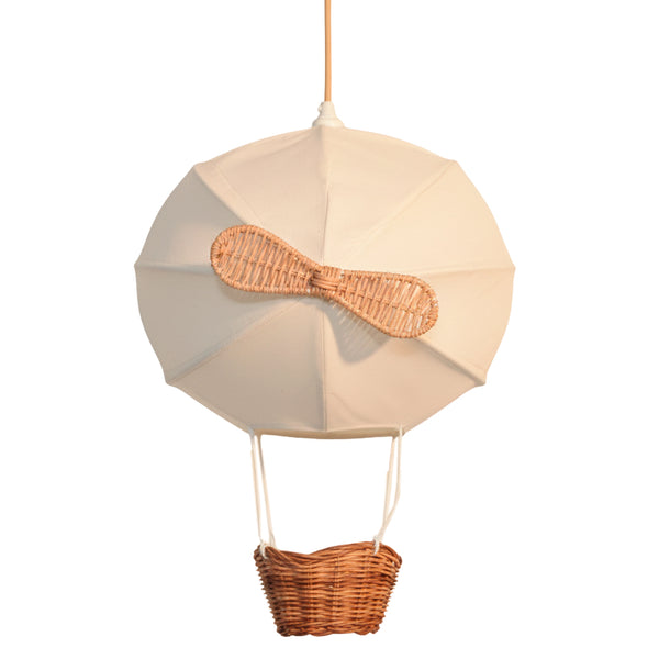 LUMINARIA DE TETO DIRIGIVEL COM DETALHES EM RATTAN