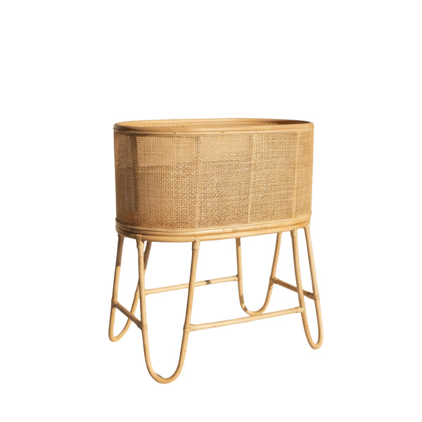 BASSINET DE RATTAN E BAMBU