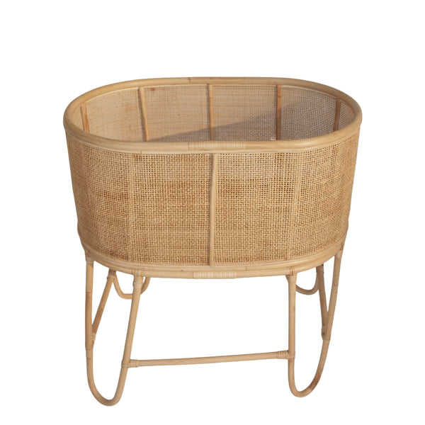 BASSINET DE RATTAN E BAMBU