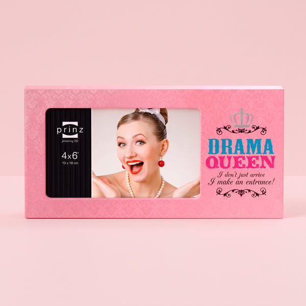 PORTA RETRATO 6X4 DRAMA QUEEN