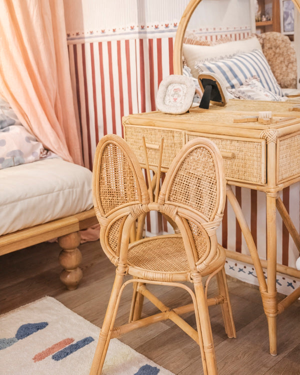 PENTEADEIRA PAPILLON BAMBU E RATTAN