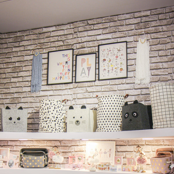 CESTO DE BRINQUEDOS GATO