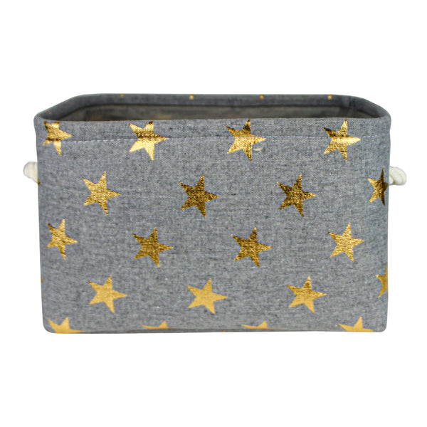 JG3 CESTO ORGANIZADOR ESTRELA CINZA