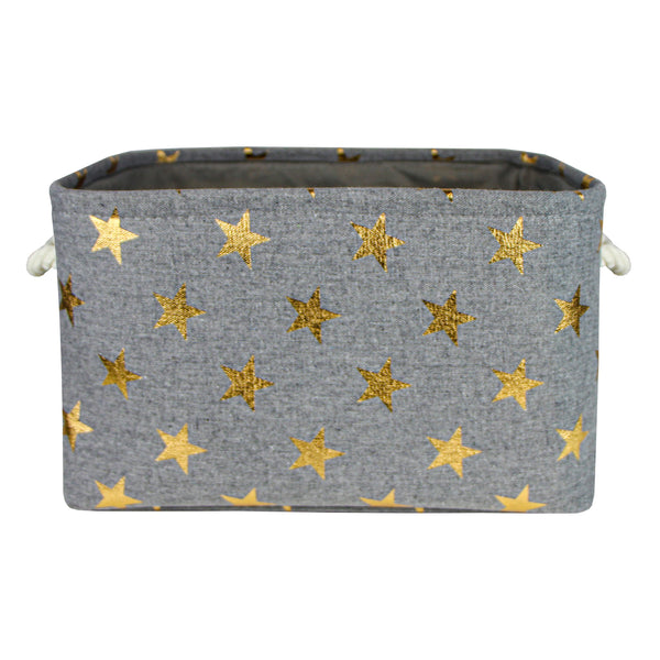 JG3 CESTO ORGANIZADOR ESTRELA CINZA