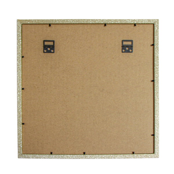 QUADRO COM MOLDURA GLITER DOURADO