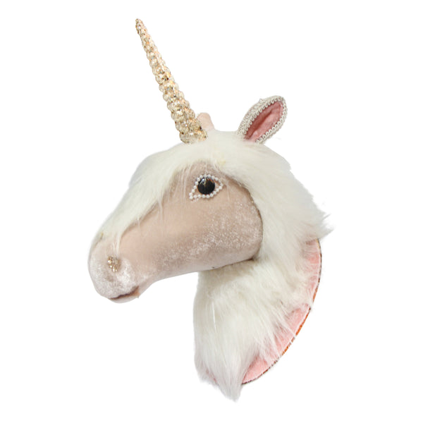 CABECA DECORATIVA UNICORNIO