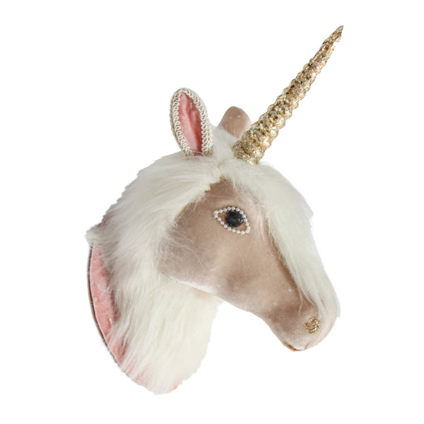 CABECA DECORATIVA UNICORNIO