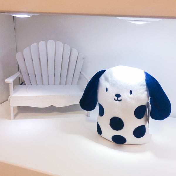 PESO DE PORTA CACHORRO BRANCO E AZUL MARINHO_HZ1990100