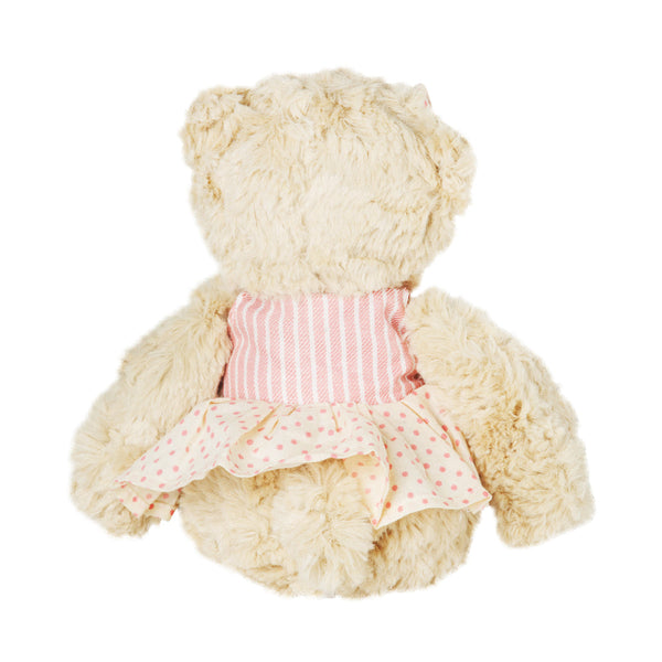 URSA LILLY COM VESTIDO ROSA 30CM