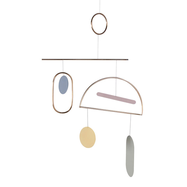 MOBILE VEGAS DOURADO COM DETALHES PASTEL