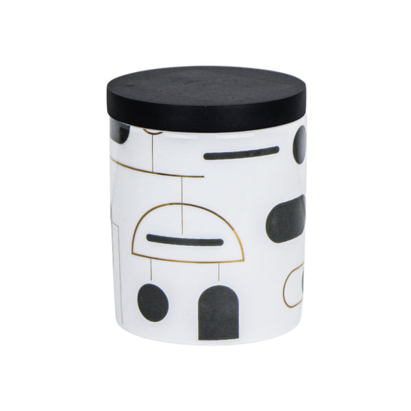 KIT HIGIENE 3PC AMEISE VEGAS PRETO E DOURADO