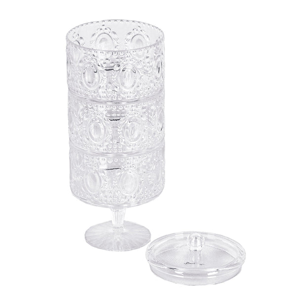 KIT HIGIENE ACRILICO ELEGANTE 3 ALTURAS BACI