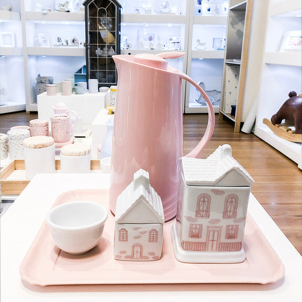 KIT HIGIENE CASINHA BRANCA COM ROSA
