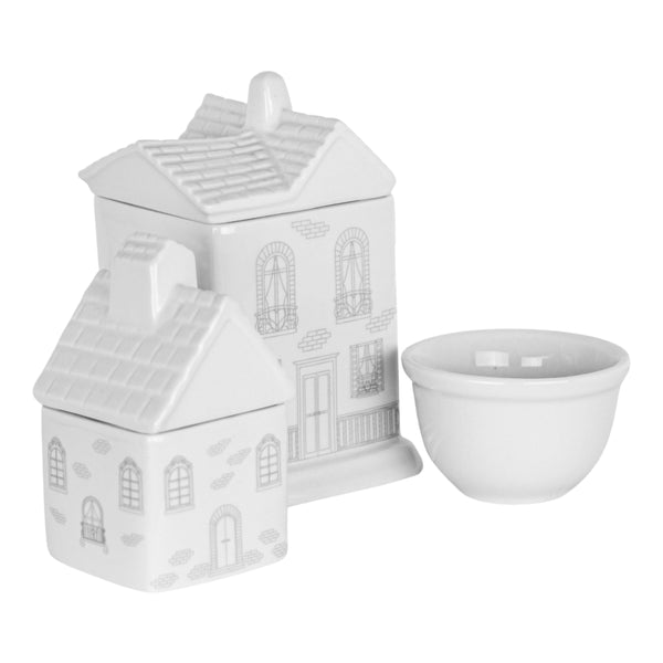 KIT HIGIENE CASINHA BRANCA COM CINZA